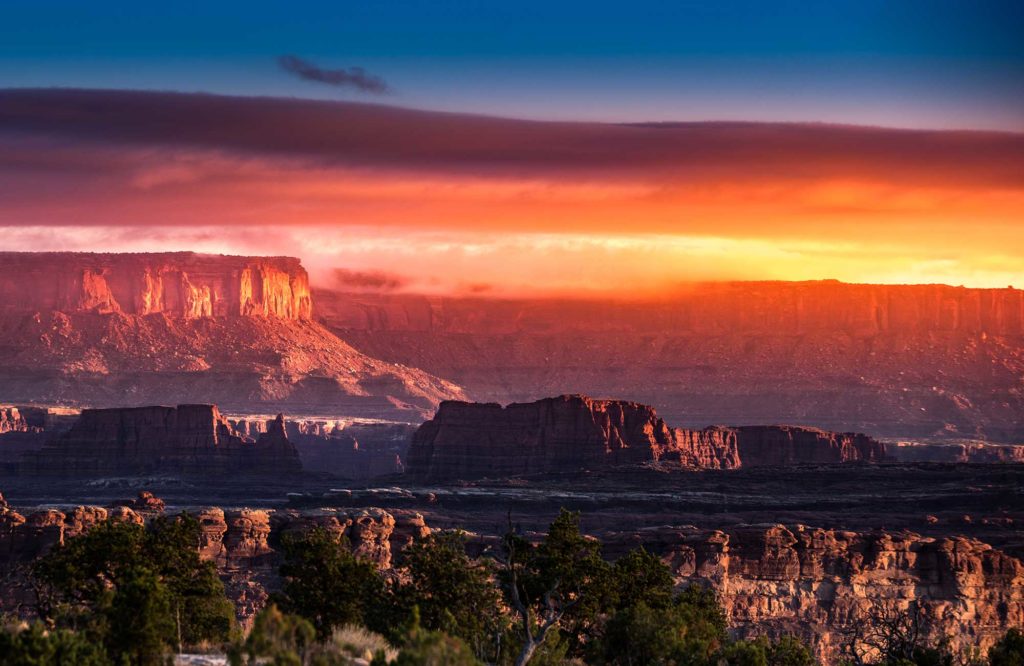 Needles District at Sunrise