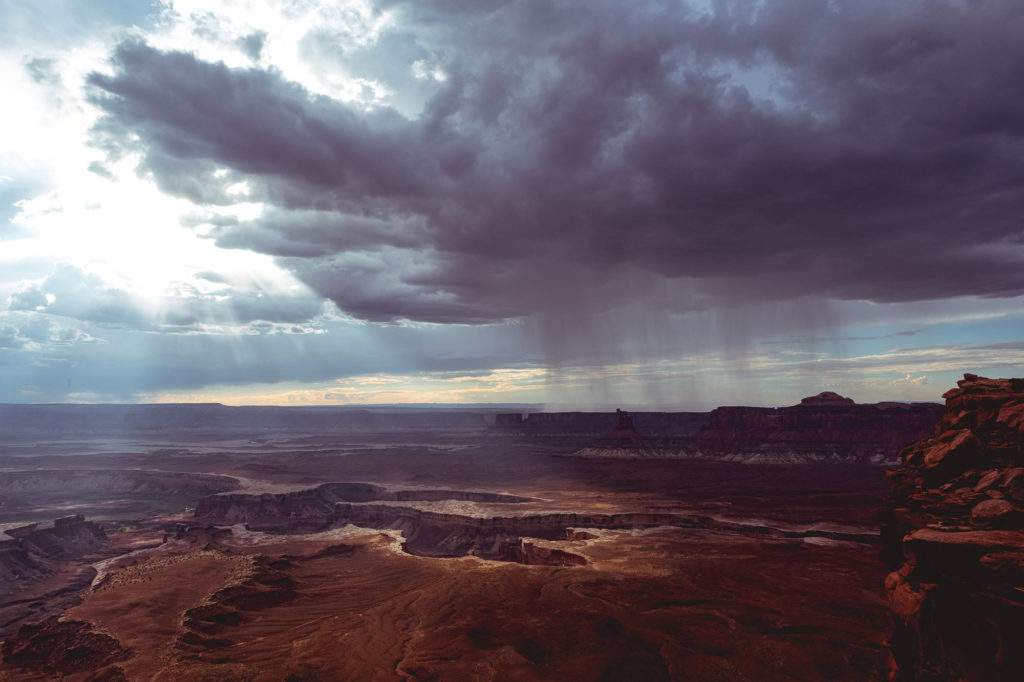 canyonlands view from the ground