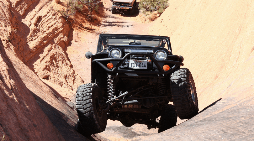 Scenic jeep tours Moab