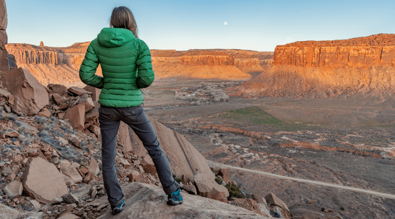 Moab scenic hiking trails