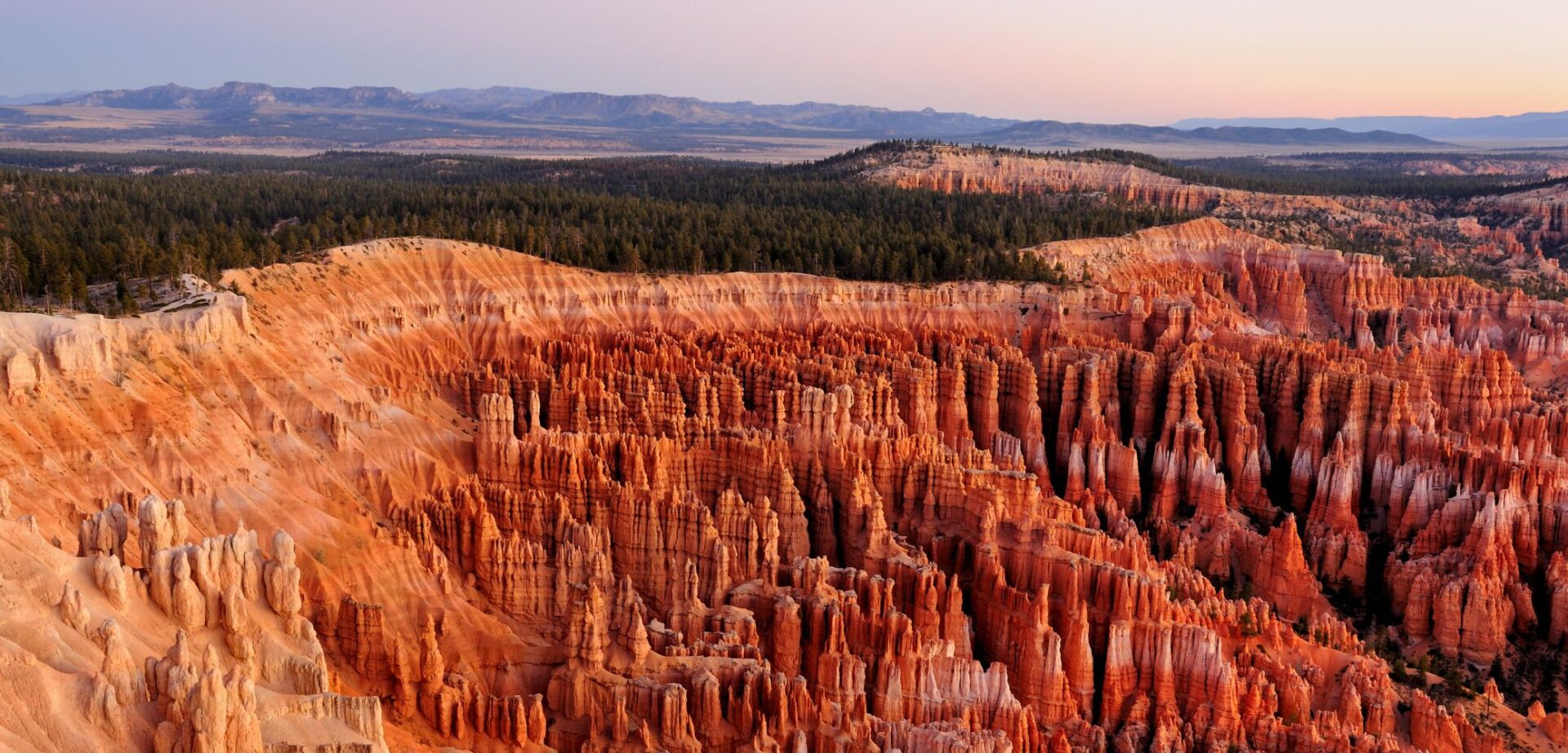 bryce canyon from the air