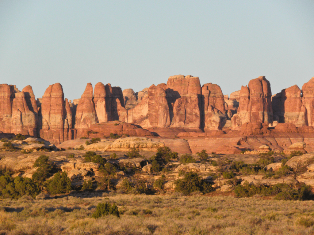 the needles area of canyonlands national park